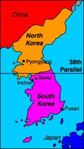UN forces pushed communist back to 38th Parallel.