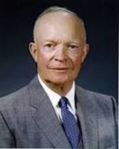 Eisenhower inaugurated