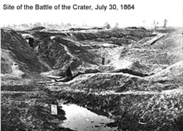 Battle of "The Crater" at Petersburg