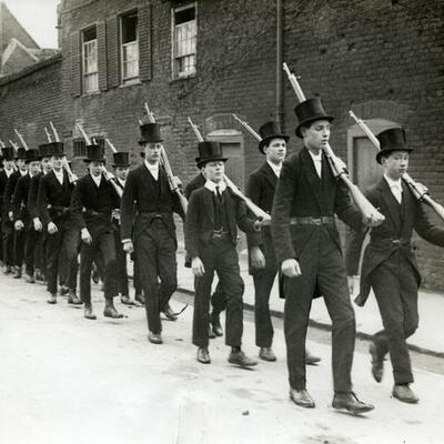 Timeline: La déclaration de la  Premiere Guerre Mondiale