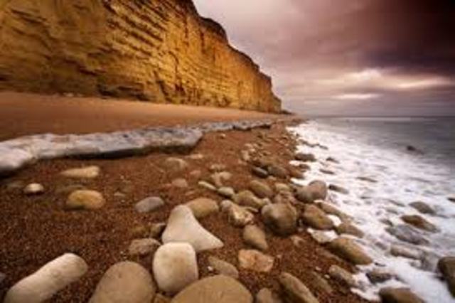 The central part of the Secondary process of the Earth