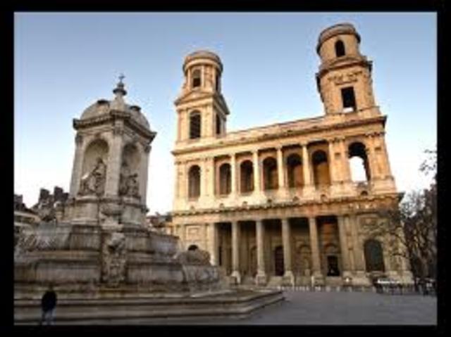 Affection à Saint-Sulpice à Paris