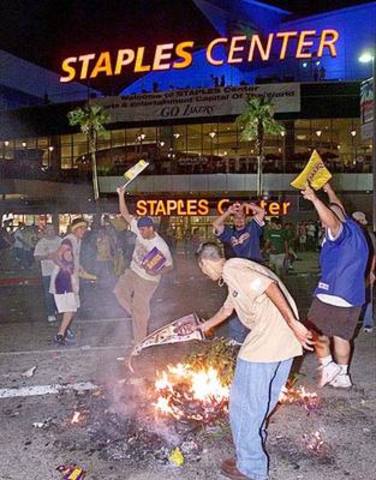 Los Angeles Lakers Riots