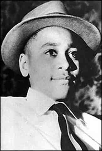 Emmit Till murdered for speaking to a white woman