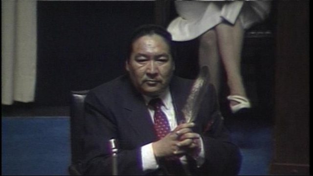 Signature de L'Accord du Lac Meech