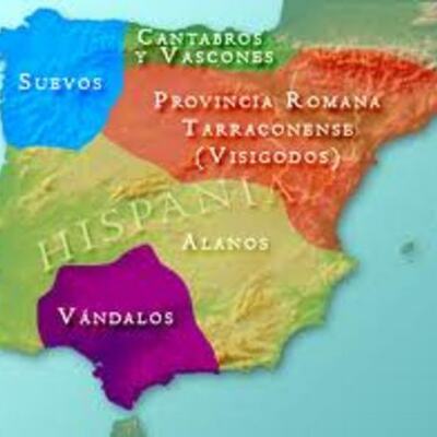 Timeline: PENINSULA IBERICA Y SUS INVASIONES