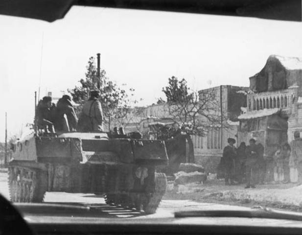 Soviet Troops invade Afghanistan