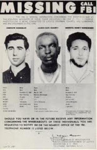 Civil Rights workers murdered