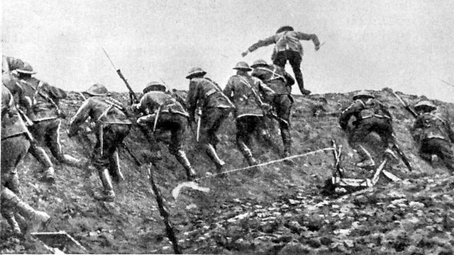 The Start of the Battle of Somme