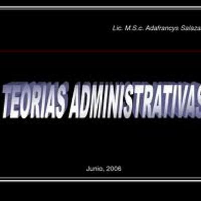 Timeline: teorias administrativas