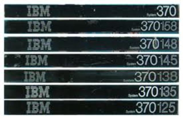 Se anuncia el desarrollo de las computadoras: 370/158 y 370/168, además de los nuevos sistemas operativos: VM/370, DOS/VS, OS/VS1 y OS/VS2