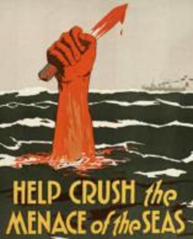 Italy declares war on Germany and Austria