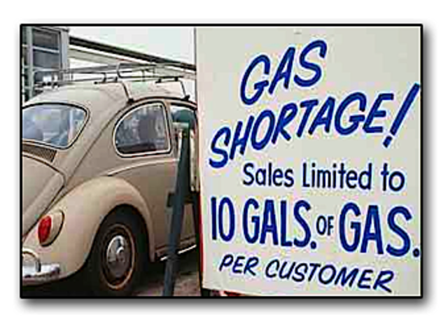 Gas shortage