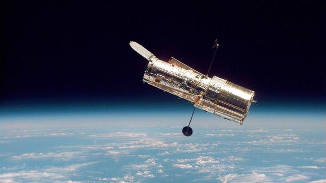 Hubble Telescope is launched