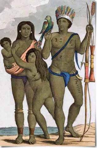 Extinction of the Native Arawakan population