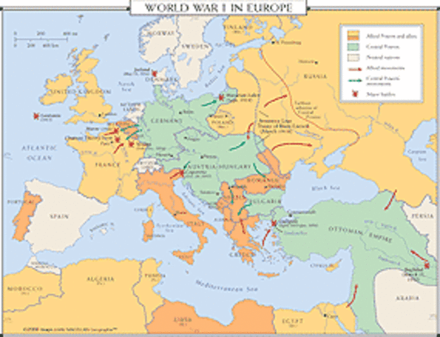 L' Autriche-Hongrie déclare la guerre à la Serbie