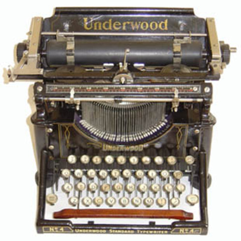 Invención de la máquina de escribir