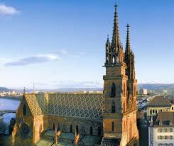 Séjour à Bâle où il est reçu par le négociant J. Sarasin-Battier