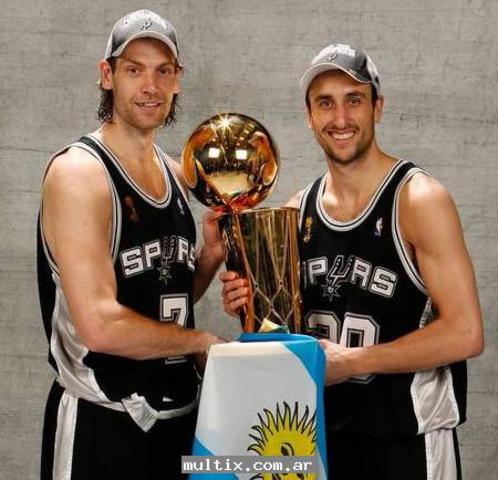 Tercer titulo NBA con Fabricio Oberto