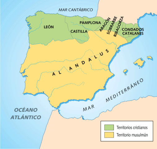 Penetración musulmana y formación de los reinos visigodos