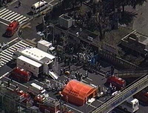Tokyo subway nerve gas attack