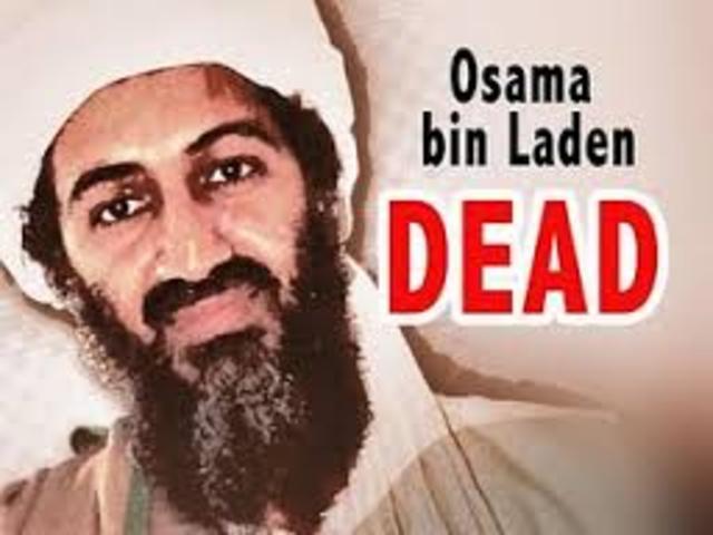 Osama Bin Laden is killed
