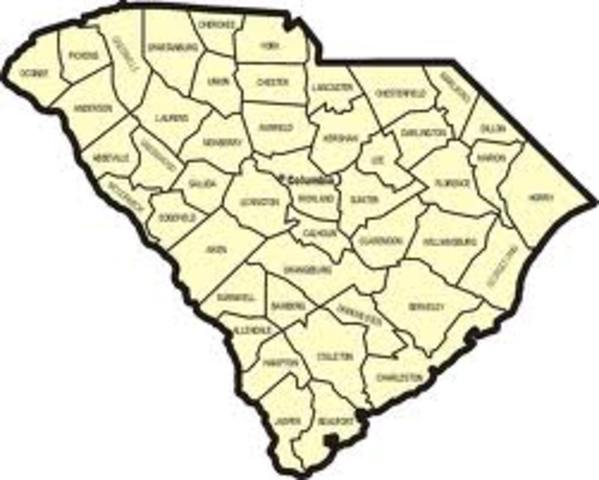 South Carolina Secedes from the Union