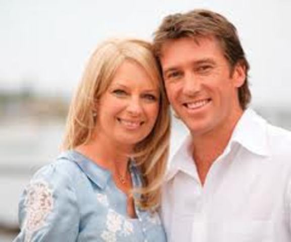 Glenn and Jane McGrath