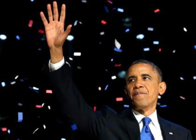 Obama is reelecteed President of the United States