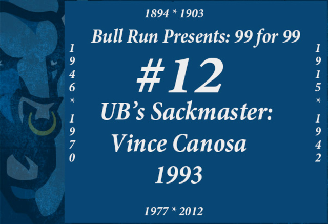 UB's Sackmaster: Vince Canosa