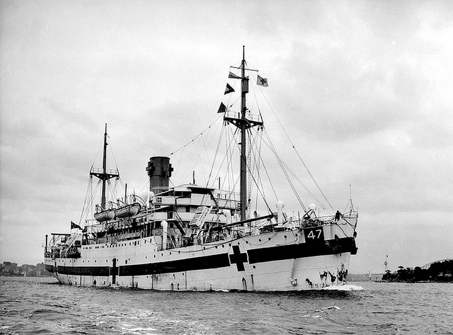 The first hospital ship