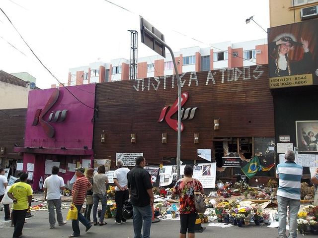 Fire at Kiss Nightclub in Brazil