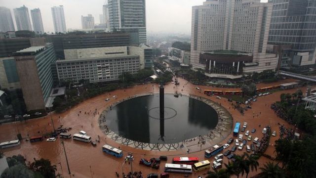 Floods in Indonesian Capital