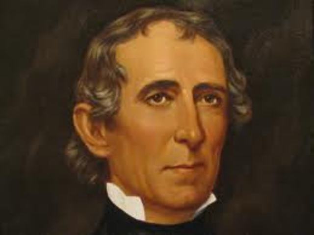 The One-Month Term in Office Cont'd: John Tyler