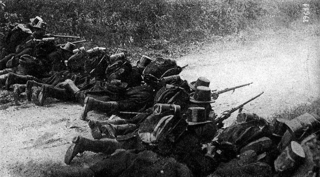 First battle of the First World War - Battle of Liège.