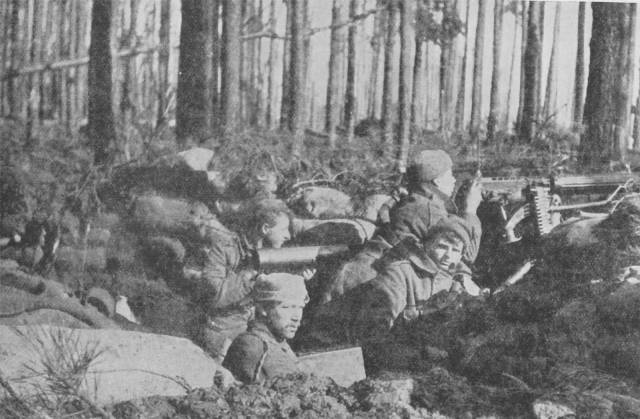 German Corps Attacks