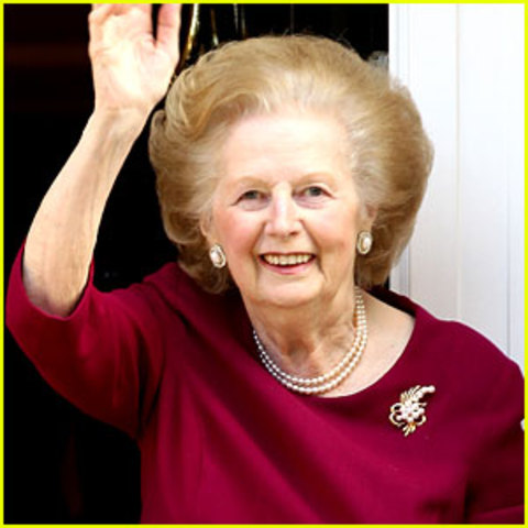 Margaret Thatcher dies of stroke aged 87