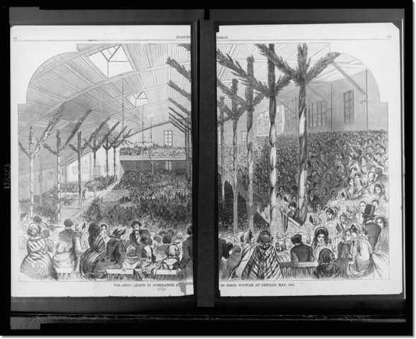 Republican Convention is held in Chicago, Illinois.