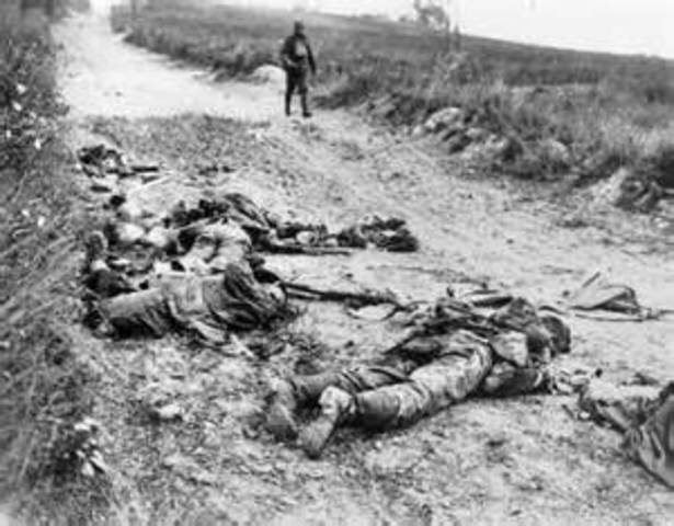 The August Offensive *The dead of the August offensive
