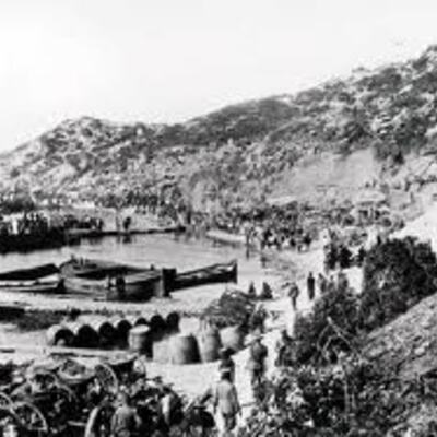 Timeline: The first day of the Gallipoli Campaign