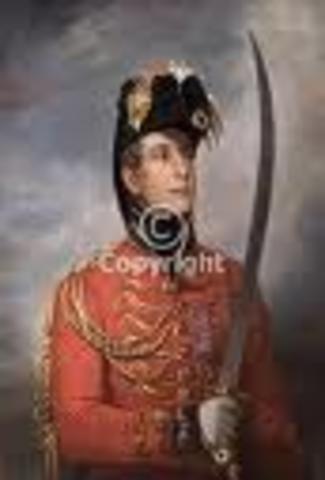 Low countries given to King of Holland and then Belgium people revolted