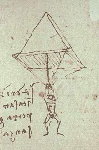 The design for the parachute is made
