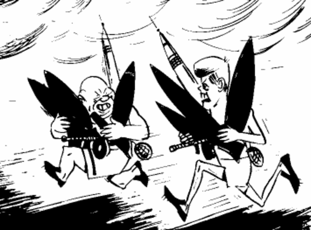 The arms race begines!!