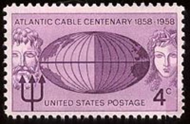 Trans Atlantic Cable begins to be laid
