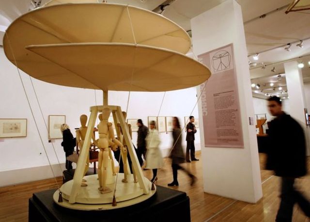 Leonardo's da Vinci helicopters