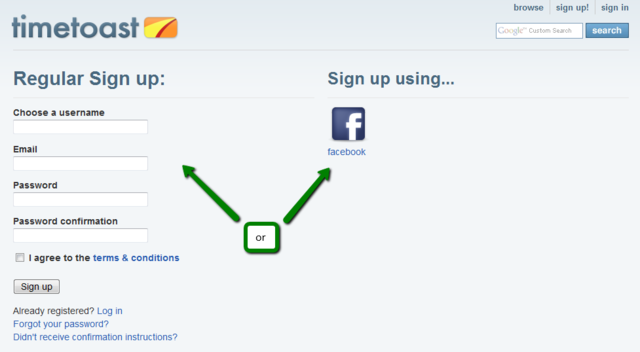 Step 2: Creating Account