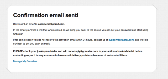 Step 3: Confirming Account through Email
