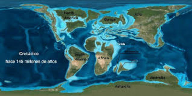 PERÍODO CRETÁCICO (136 a 65 millones de años)