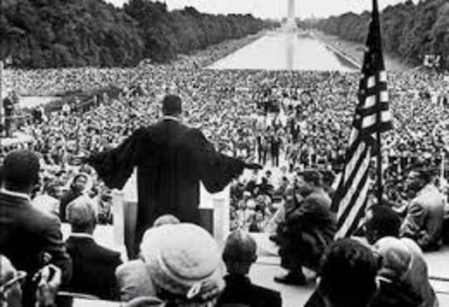 Martin Luther King Jr. Makes His "I Have a Dream" Speech
