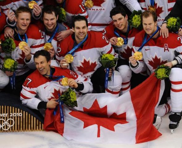Canada wins gold at winter olympics